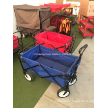 Telescópica Handle Folding Kids Wagon